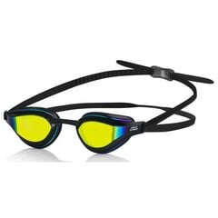 Плавательные очки AQUA-SPEED RAPID MIRROR, черные/желтые цена и информация | Очки для плавания StoreXO, черные | kaup24.ee