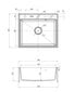 Graniidist köögivalamu Deante Andante ZQN G103, Graphite цена и информация | Köögivalamud | kaup24.ee
