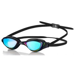 Плавательные очки AQUA-SPEED XENO MIRROR, черные/синие цена и информация | Очки для плавания | kaup24.ee