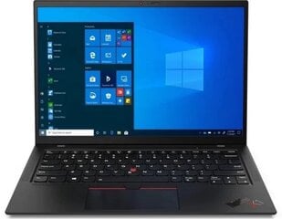 Lenovo ThinkPad X1 CARBON Gen9 i5-1145G7 256GB SSD 32GB 14" WUXGA WIN10 Pro hind ja info | Sülearvutid | kaup24.ee