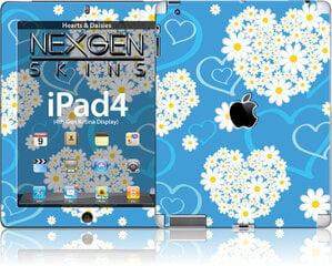 Nexgen Hearts and Daisies 3D hind ja info | Tahvelarvuti kaaned ja kotid | kaup24.ee