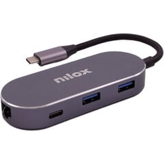 Nilox NXDSUSBC02 hind ja info | USB jagajad, adapterid | kaup24.ee