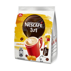 Nescafe Coffee Drink Caramel 3in1 (в сумке 10x16g), 6 упаковок упаковки цена и информация | Кофе, какао | kaup24.ee