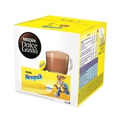 Nescafe Dolce Gusto Cocoa Nesquik 16 капсулы, 256 г, 3 упаковки цена и информация | Кофе, какао | kaup24.ee