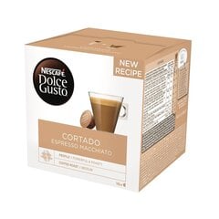 Nestcafe Dolce Gusto Coffee Espmac Cortades 16cap 100g, 3 набора упаковки цена и информация | Кофе, какао | kaup24.ee