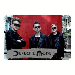 'Табличка Металлическая Depeche Mode для Дома, Сада, Кафе.' цена и информация | Канцелярские товары | kaup24.ee