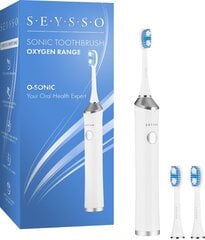 Электрическая зубная щетка Seysso Oxygen O-Sonic SE02, белая цена и информация | Электрические зубные щетки | kaup24.ee