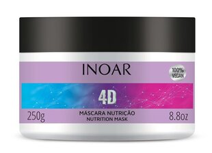 4-mõõtmeline juuksemask Inoar 4D Mask 250 g цена и информация | Средства для укрепления волос | kaup24.ee