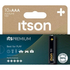 Элементы itson itsPREMIUM Alkaline LR03IPR/10HH цена и информация | Батарейки | kaup24.ee