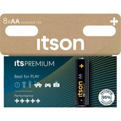 Элементы itson itsPREMIUM Alkaline LR6IPR/8HH цена и информация | Батарейки | kaup24.ee