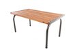 Laud Patio Park Lux 151 cm, pruun/hall цена и информация | Aialauad | kaup24.ee