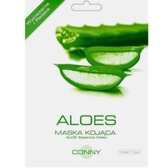 Расслабляющая маска для лица Conny Aloe Essence 23 г цена и информация | Маски для лица, патчи для глаз | kaup24.ee