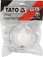 Respiraatorid FFP1 (YT-74852) Yato 2 tk hind ja info | Peakaitsmed | kaup24.ee