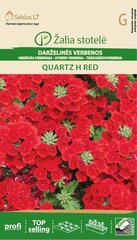 Verbena lasteaia kvarts h punane цена и информация | Семена цветов | kaup24.ee