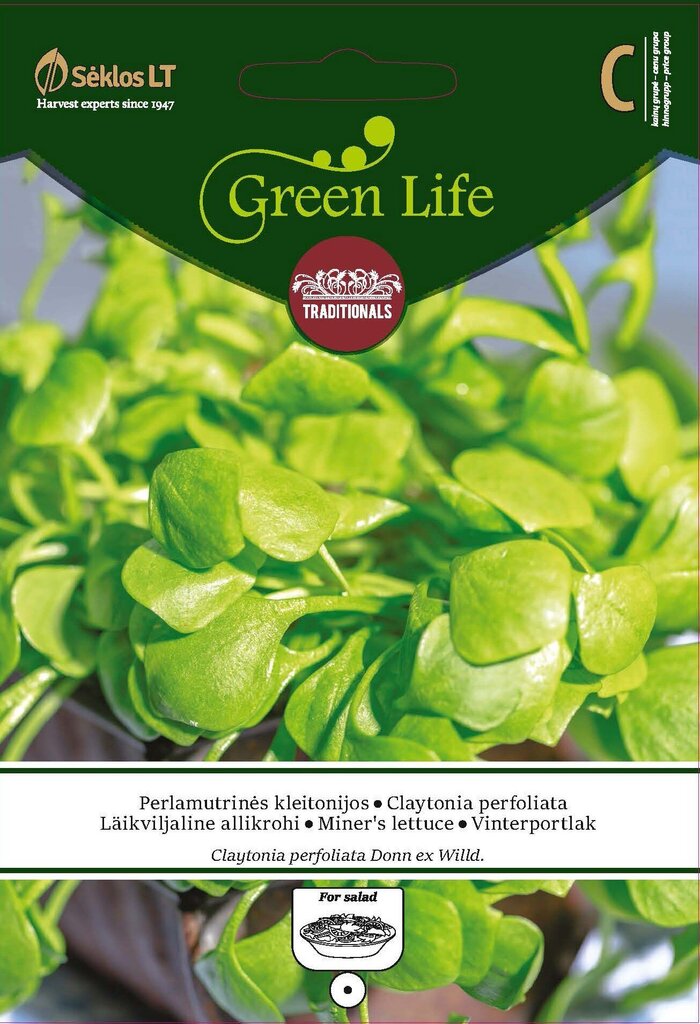 Läikviljaline allikrohi „GREEN LIFE” 0,5 G hind ja info | Maitsetaimede seemned | kaup24.ee