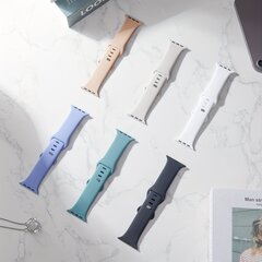 'Ühildub iWatch rihmadega 49mm, 45mm, 44mm, 42mm, 41mm, 40mm, 38mm, sobib meestele ja naistele. Asendusribaga iWatch pehme silikoon ja iWatch seeria SE 7 6 5 4 3 2 1.' hind ja info | Nutikellad (smartwatch) | kaup24.ee