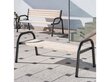 Pink Patio Park 142 cm, pruun/hall цена и информация | Aiapingid | kaup24.ee