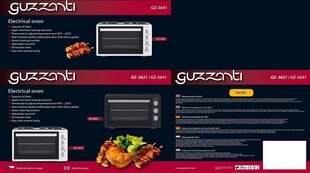 GUZZANTI GZ-3641 цена и информация | Мини-духовки | kaup24.ee