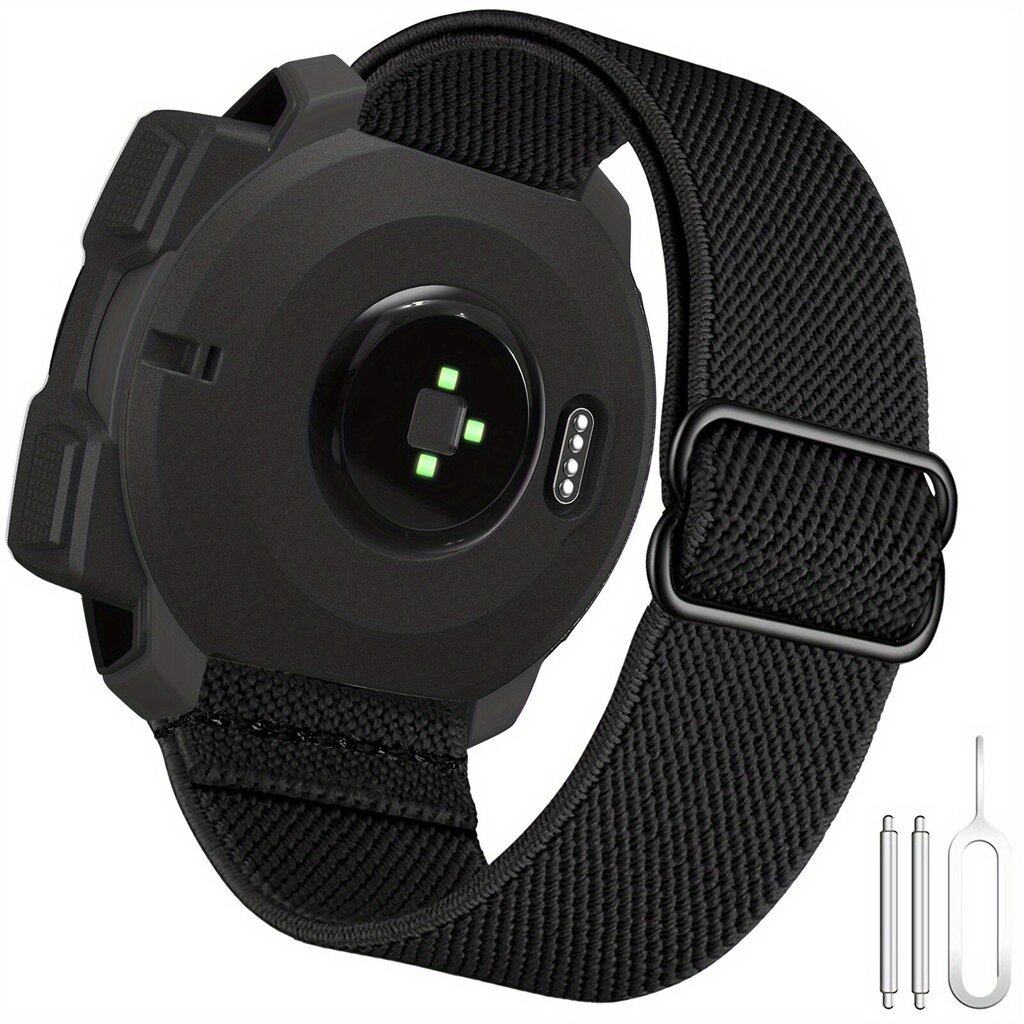 22mm Elastsest Najlonist Rihm Garmin Instinct Ühildub Asendusrihm. цена и информация | Nutikellad (smartwatch) | kaup24.ee