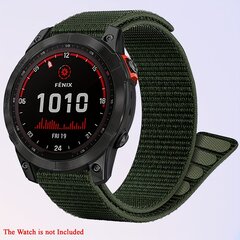 '22 mm Nailonist Kella Rihmad Sobivad Garmin Fenix ja Forerunneriga' hind ja info | Nutikellad (smartwatch) | kaup24.ee