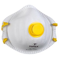 Маска для лица с клапаном Topex (82S132) 2 шт. цена и информация | Защита головы | kaup24.ee