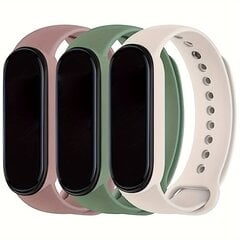 '3 Pakki Asendusribad Xiaomi Mi Band 4 ja 3 jaoks' hind ja info | Nutikellad (smartwatch) | kaup24.ee