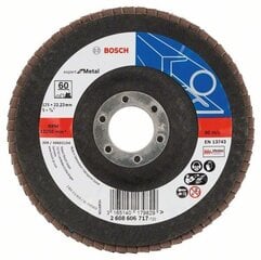 Шлифовальный диск Bosch Expert for Metal, Ø125 мм цена и информация | Шлифовальные машины | kaup24.ee