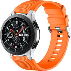 '22mm Silikoonrihm Sobib Samsung Galaxy Watchile 46mm/Galaxy Watch 3 45mm/Gear S3 Frontier/Classic, Must.' hind ja info | Nutikellad (smartwatch) | kaup24.ee