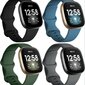 4 Pakki Rihmad Ühilduvad Fitbit Sense/Versa 3/4 Sense 2, Pehme TPU Spordi Rihm, Asendus Käepael Naiste Meeste Jaoks. hind ja info | Nutikellad (smartwatch) | kaup24.ee