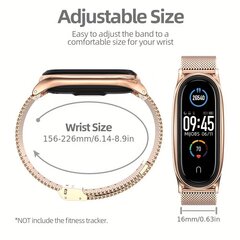 'Mi Band 8 Rihm Xiaomi Nutikellale Roostevaba Terase Käevõru' hind ja info | Nutikellad (smartwatch) | kaup24.ee