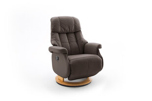 Кресло Calgary Comfort L, коричневое/песочное цена и информация | Кресла в гостиную | kaup24.ee