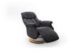 Tugitool recliner MC Akcent Calgary Comfort L, must/beeži värvi цена и информация | Tugitoolid ja tugitoolvoodid | kaup24.ee