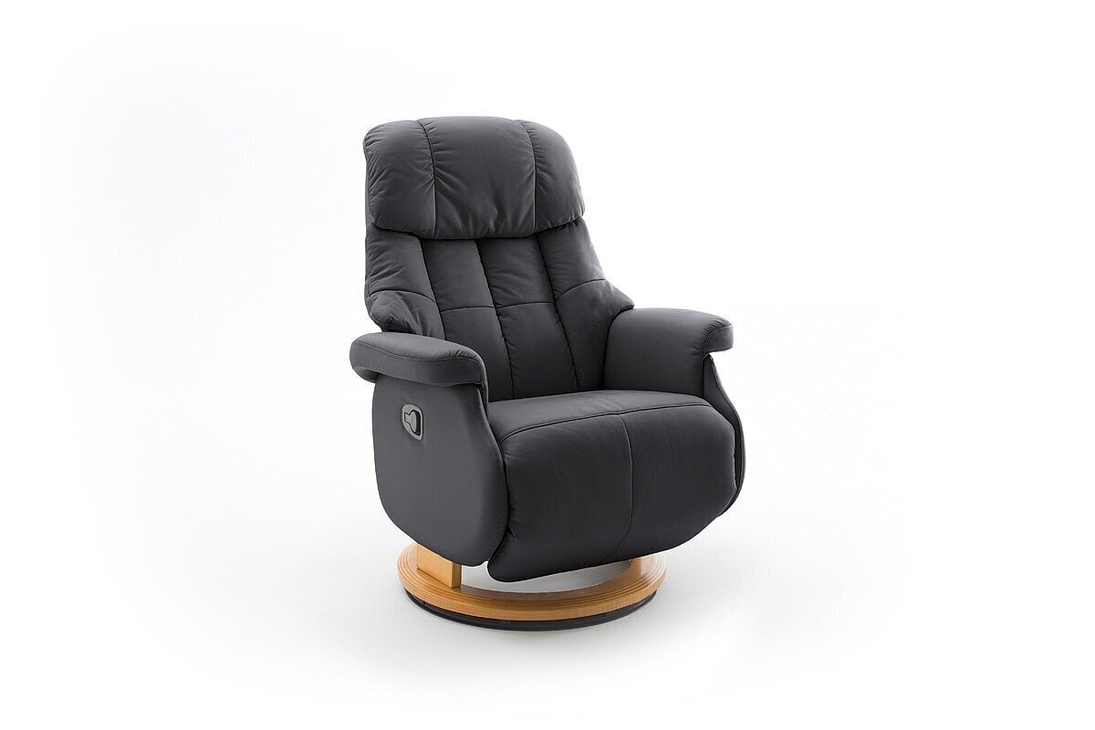 Tugitool recliner MC Akcent Calgary Comfort L, must/beeži värvi цена и информация | Tugitoolid ja tugitoolvoodid | kaup24.ee