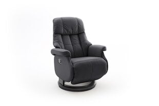 Tugitool recliner MC Akcent Calgary Comfort L, must/must цена и информация | Кресла в гостиную | kaup24.ee