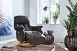 Tugitool recliner Calgary Comfort XL, pruun/beež värv цена и информация | Tugitoolid | kaup24.ee