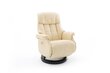 Tugitool recliner MC Akcent Calgary Comfort XL, kreem/must hind ja info | Tugitoolid | kaup24.ee