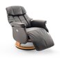 Tugitool recliner MC Akcent Calgary Comfort XL, matt pruun/beež värv hind ja info | Tugitoolid | kaup24.ee