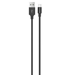 USB кабель Devia Pheez Type-C 1 м, черный цена и информация | Borofone 43757-uniw | kaup24.ee
