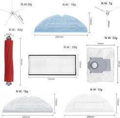 BergKvis Roborock S7 tolmuimeja tarvikud hind ja info | Tolmuimejate lisatarvikud | kaup24.ee