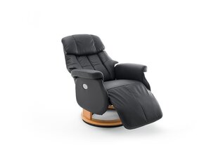 Tugitool recliner MC Akcent Calgary Comfort XL, must/beež värv hind ja info | Tugitoolid ja tugitoolvoodid | kaup24.ee