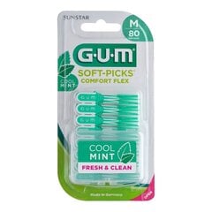 GUM Soft Picks Comfort Flex hambaorkid piparmünt, suurus M N80 hind ja info | Suuhügieen | kaup24.ee