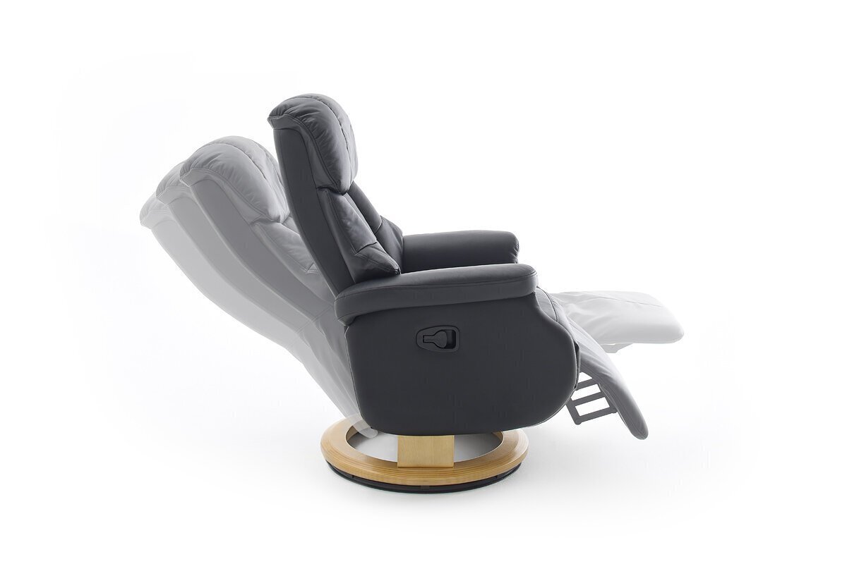 Tugitool recliner MC Akcent Calgary Comfort L, pruun/must цена и информация | Tugitoolid ja tugitoolvoodid | kaup24.ee