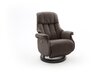 Tugitool recliner MC Akcent Calgary Comfort L, pruun/must цена и информация | Tugitoolid ja tugitoolvoodid | kaup24.ee