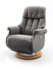 Tugitool recliner MC Akcent Calgary Comfort L, matt pruun/beež hind ja info | Tugitoolid | kaup24.ee