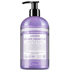 DR. BRONNER'S Органическое сахарное мыло Лаванда 355 мл цена и информация | Масла, гели для душа | kaup24.ee