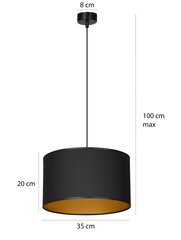 Emibig подвесной светильник Roto 1 цена и информация | Люстры | kaup24.ee