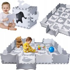 Vahtmaterjalist puzzle matt LAZYhome hall, 140x140m hind ja info | Tegelustekid | kaup24.ee