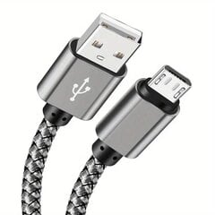 Micro USB kaabel, 1m hind ja info | Mobiiltelefonide kaablid | kaup24.ee