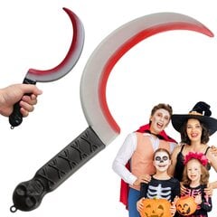 Halloween kostüüm nuga verine sirp mõrvar relv Gadget 36cm hind ja info | Karnevali kostüümid | kaup24.ee