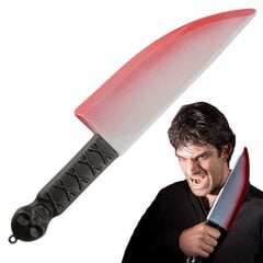 Halloween kostüüm nuga verine machete tapja kirves relv Gadget 36cm hind ja info | Karnevali kostüümid | kaup24.ee